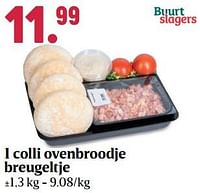 1 colli ovenbroodje breugeltje-Huismerk - Buurtslagers