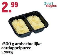 Ambachtelijke aardappelpuree-Huismerk - Buurtslagers