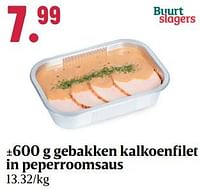 Gebakken kalkoenfilet in peperroomsaus-Huismerk - Buurtslagers