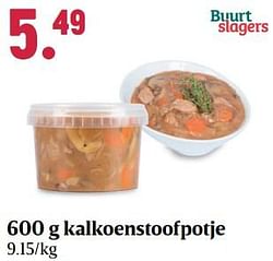 Kalkoenstoofpotje