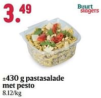 Pastasalade met pesto-Huismerk - Buurtslagers