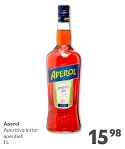 Aperol aperitivo bitter aperitief