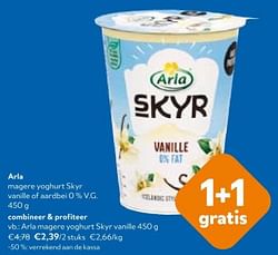 Arla magere yoghurt skyr vanille