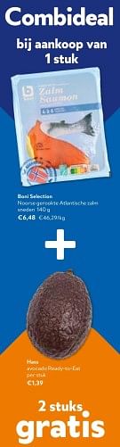 Boni selection noorse gerookte atlantische zalm-Boni