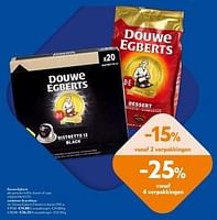 Promoties Douwe egberts dessert in bonen - Douwe Egberts - Geldig van 11/09/2024 tot 24/09/2024 bij OKay