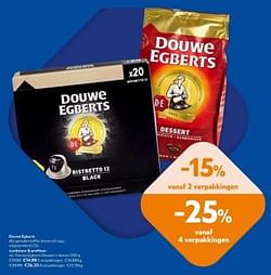 Douwe egberts dessert in bonen