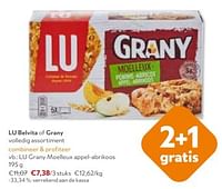 Promoties Lu grany moelleux appel-abrikoos - Lu - Geldig van 11/09/2024 tot 24/09/2024 bij OKay