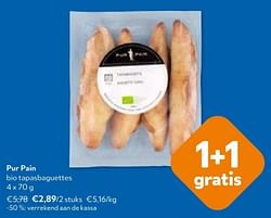 Pur pain bio tapasbaguettes