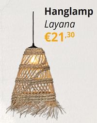 Hanglamp layana-Huismerk - Ygo