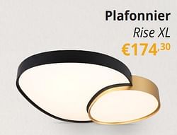 Plafonnier rise xl