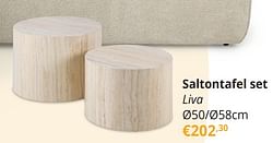 Salontafel set liva