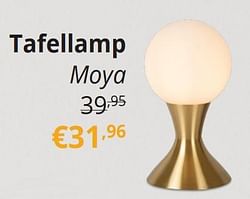 Tafellamp moya