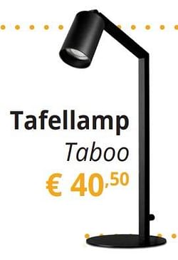 Tafellamp taboo