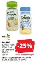 Promoties Culinaire light room - Balade - Geldig van 12/09/2024 tot 25/09/2024 bij Spar (Colruytgroup)