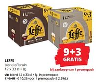 Promoties Leffe blond - Leffe - Geldig van 12/09/2024 tot 25/09/2024 bij Spar (Colruytgroup)