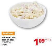 Promoties Macaroni met ham en kaas - Huismerk - Spar Retail - Geldig van 12/09/2024 tot 25/09/2024 bij Spar (Colruytgroup)