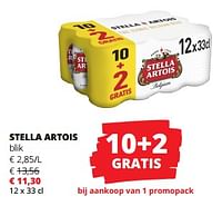 Promoties Stella artois - Stella Artois - Geldig van 12/09/2024 tot 25/09/2024 bij Spar (Colruytgroup)