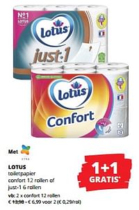 Toiletpapier confort 12 rollen-Lotus Nalys