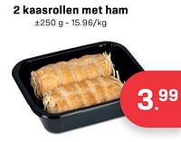 2 kaasrollen met ham-Huismerk - Buurtslagers