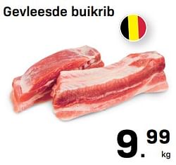 Gevleesde buikrib