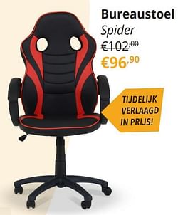 Bureaustoel spider