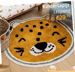 Kindertapijt leopard