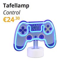 Tafellamp control-Huismerk - Ygo