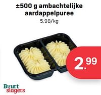 Ambachtelijke aardappelpuree-Huismerk - Buurtslagers