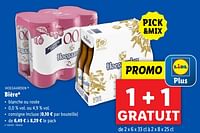 Promotions Bière - Hoegaarden - Valide de 18/09/2024 à 24/09/2024 chez Lidl