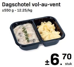 Dagschotel vol-au-vent