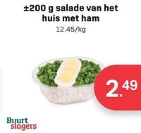 Salade van het huis met ham-Huismerk - Buurtslagers