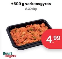 Varkensgyros-Huismerk - Buurtslagers