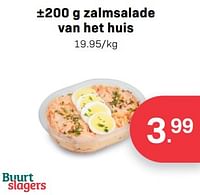 Zalmsalade van het huis-Huismerk - Buurtslagers