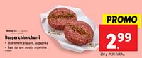 Promotions Burger chimichurri - Produit maison - Lidl - Valide de 18/09/2024 à 24/09/2024 chez Lidl