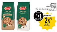 Promoties Cookies delacre la biscuiterie - Delacre - Geldig van 17/09/2024 tot 23/09/2024 bij Cora