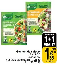 Gemengde salade knorr-Knorr