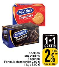 Koekjes mc vitie’s-McVitie