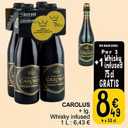 Carolus whisky infused