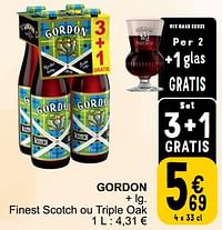 Gordon finest scotch ou triple oak-Gordon