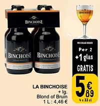 La binchoise blond of bruin-La Binchoise