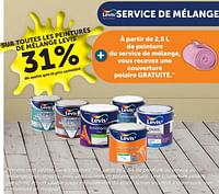 Promotions Sur toutes les peintures 31% de moins que le prix conseillé - Levis - Valide de 17/09/2024 à 14/10/2024 chez Zelfbouwmarkt