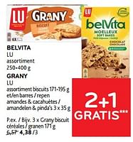 Promotions Grany biscuit céréales - Lu - Valide de 11/09/2024 à 24/09/2024 chez Alvo