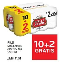 Promotions Pils stella artois - Stella Artois - Valide de 11/09/2024 à 24/09/2024 chez Alvo