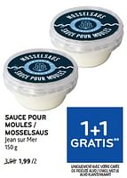 Promotions Sauce pour moules jean sur mer - Jean sur mer - Valide de 11/09/2024 à 24/09/2024 chez Alvo