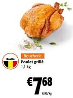 Promotions Poulet grillé - Produit maison - Colruyt - Valide de 11/09/2024 à 24/09/2024 chez Colruyt