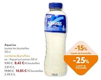 Promotions Aquarius lemon - Aquarius - Valide de 11/09/2024 à 24/09/2024 chez OKay