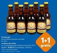 Promotions Grimbergen biére d’abbaye blonde - Grimbergen - Valide de 11/09/2024 à 24/09/2024 chez OKay