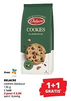 Promotions Delacre cookies classique - Delacre - Valide de 12/09/2024 à 25/09/2024 chez Spar (Colruytgroup)