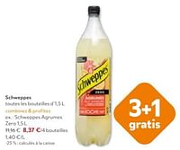 Promotions Schweppes agrumes zero - Schweppes - Valide de 11/09/2024 à 24/09/2024 chez OKay