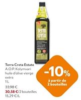 Promotions Terra creta estate a.o.p. kolymvari huile d’olive vierge extra - Terra creta - Valide de 11/09/2024 à 24/09/2024 chez OKay